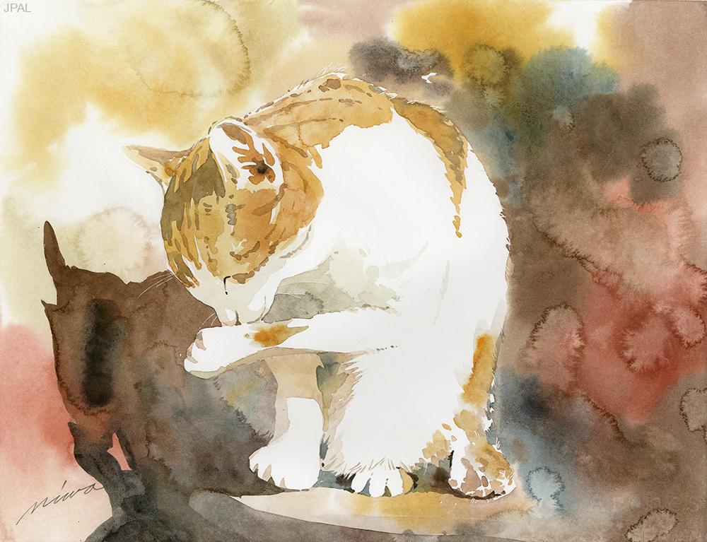 AokiMiwa_毛づくろい