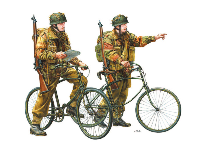 大西將美 イギリス軍空挺兵自転車